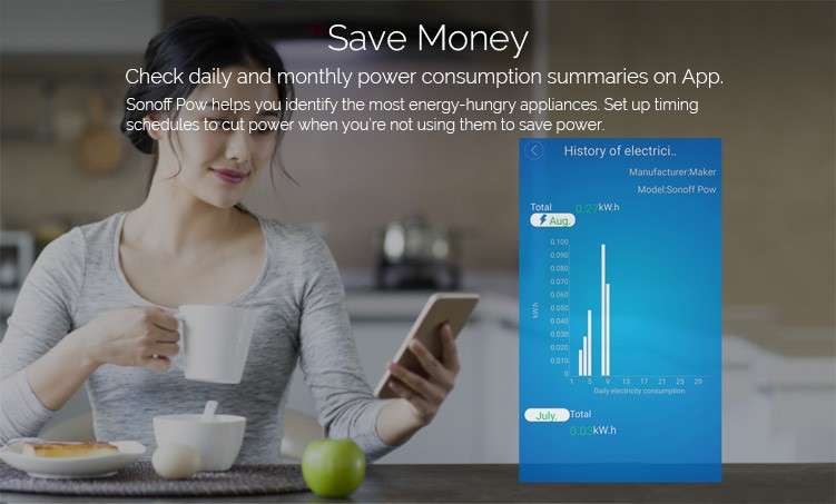 GeeWiz Wifi Smart Plug - SA 3 PIN 15A - REV 2 IOS, Android (Works with Google Home and Amazon Echo)