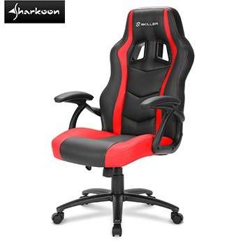 Sharkoon 4044951021000 Skiller SGS1 Gaming Seat Black/Red - Sharkoon