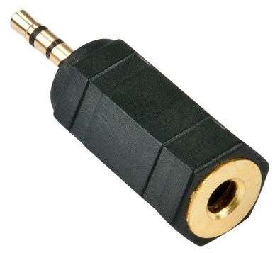 LINDY 3.5MM FEMALE TO 2.5MM MALE ADAPTER (35622) REPLACING 35534