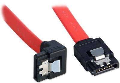 LINDY 0.5M SATA CABLE 90 DEGREE LATCH TYPE (33456)