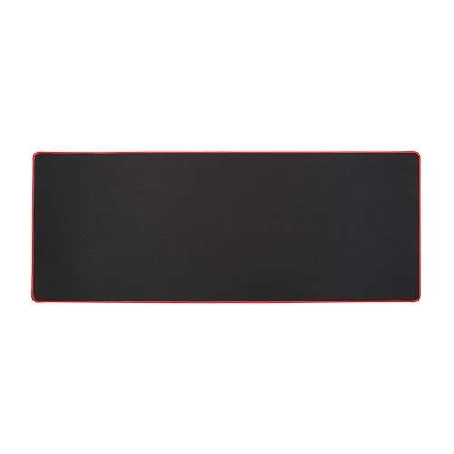 RECTANGULAR RUBBER MOUSE PAD BLACK, 780X300X5MM