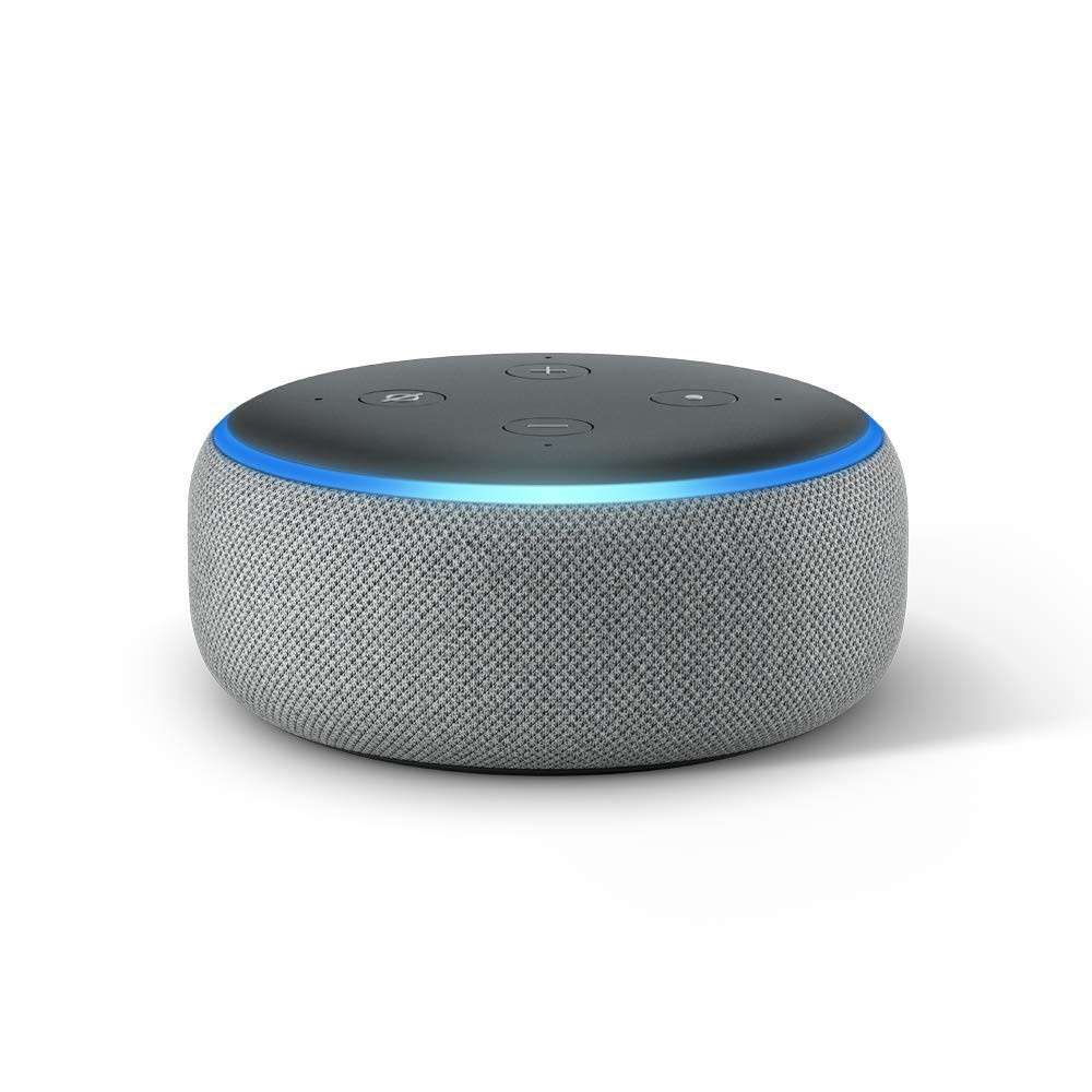 BACKORDER - Amazon Echo Dot Smart Speaker (3rd Generation) - Heather Grey