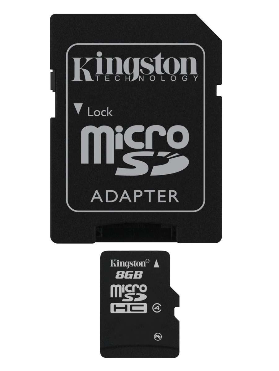 Kingston 8GB Micro SD HC Card Class 4 - Kingston