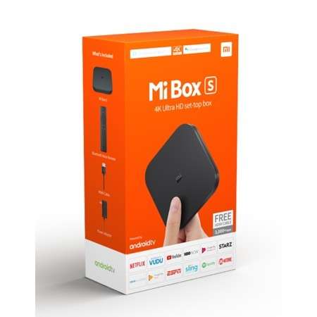 Xiaomi Mi S 4K Android Media Streaming TV Box (Mi TV Box 4) - 0.39g