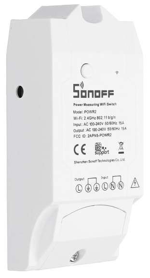 Sonoff POW REV 2 WiFi Smart Switch with Power Consumption Measurement (compatible with Google