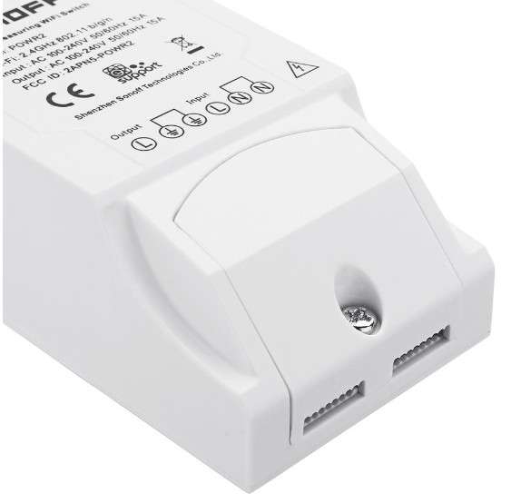 Sonoff POW REV 2 WiFi Smart Switch with Power Consumption Measurement (compatible with Google
