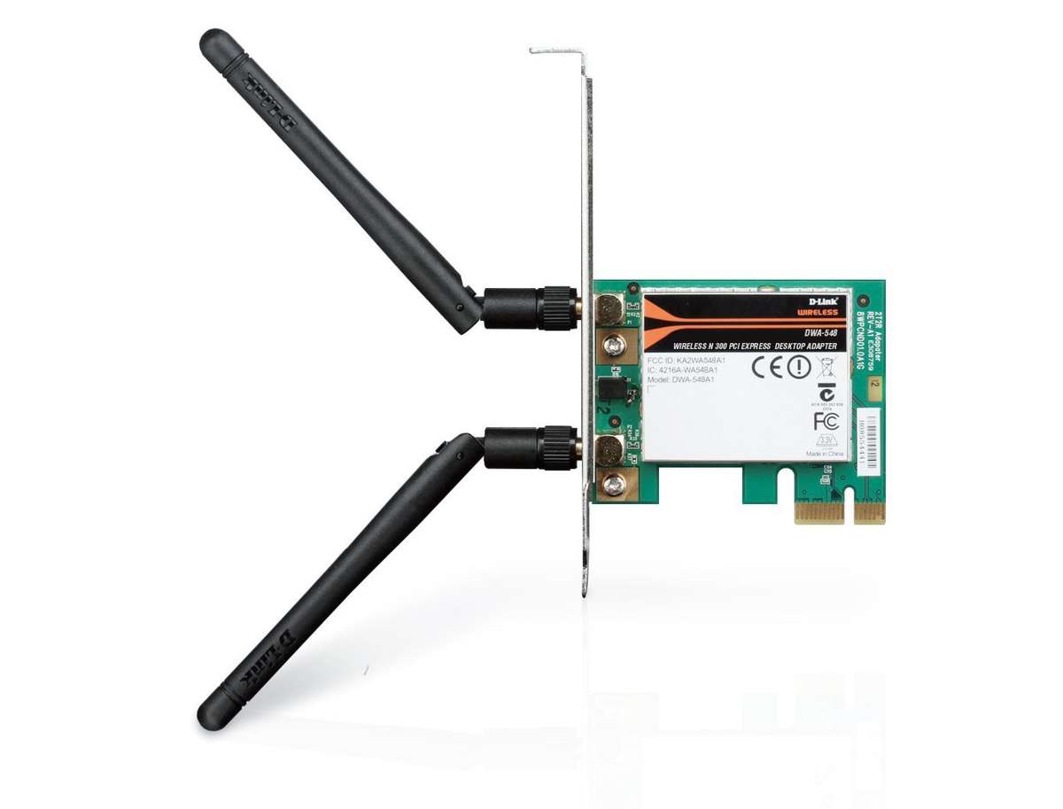 D-Link Wireless N300 PCI Express Desktop Adapter - D-Link