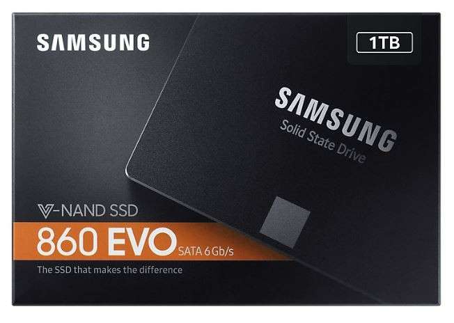 Samsung 860 EVO 1TB 2.5-Inch SATA III Internal SSD Solid State Disk Hard Drive - Samsung