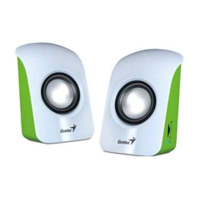 Genius 31731006103 Portable USB Speakers - White - Genius
