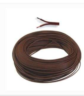 Unbranded CB46/47 Ripcord 0.2mm Brown / 100m - Unbranded