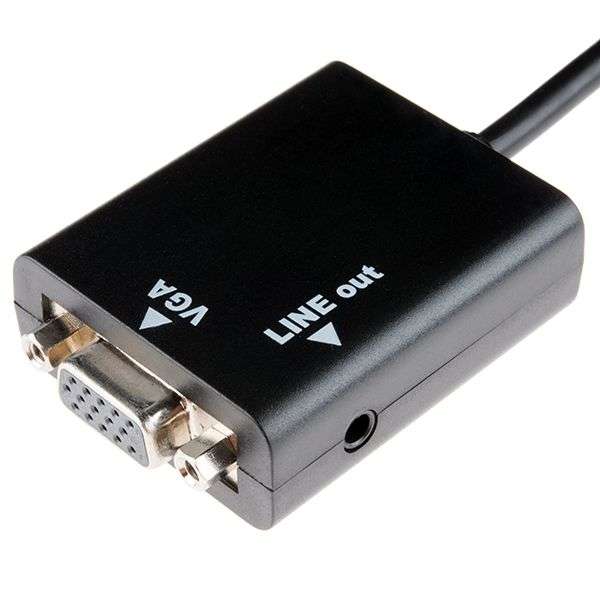 HDMI to VGA with Audio Adapter