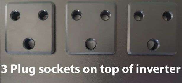 Mecer 2400VA Inverter Trolley + 2x 100AH Batteries (8 HOUR BATTERY LIFE) KIT - 1440W