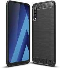 Tuff-Luv M846 Carbon Fibre Style Armour Case for Samsung Galaxy A70 - Black