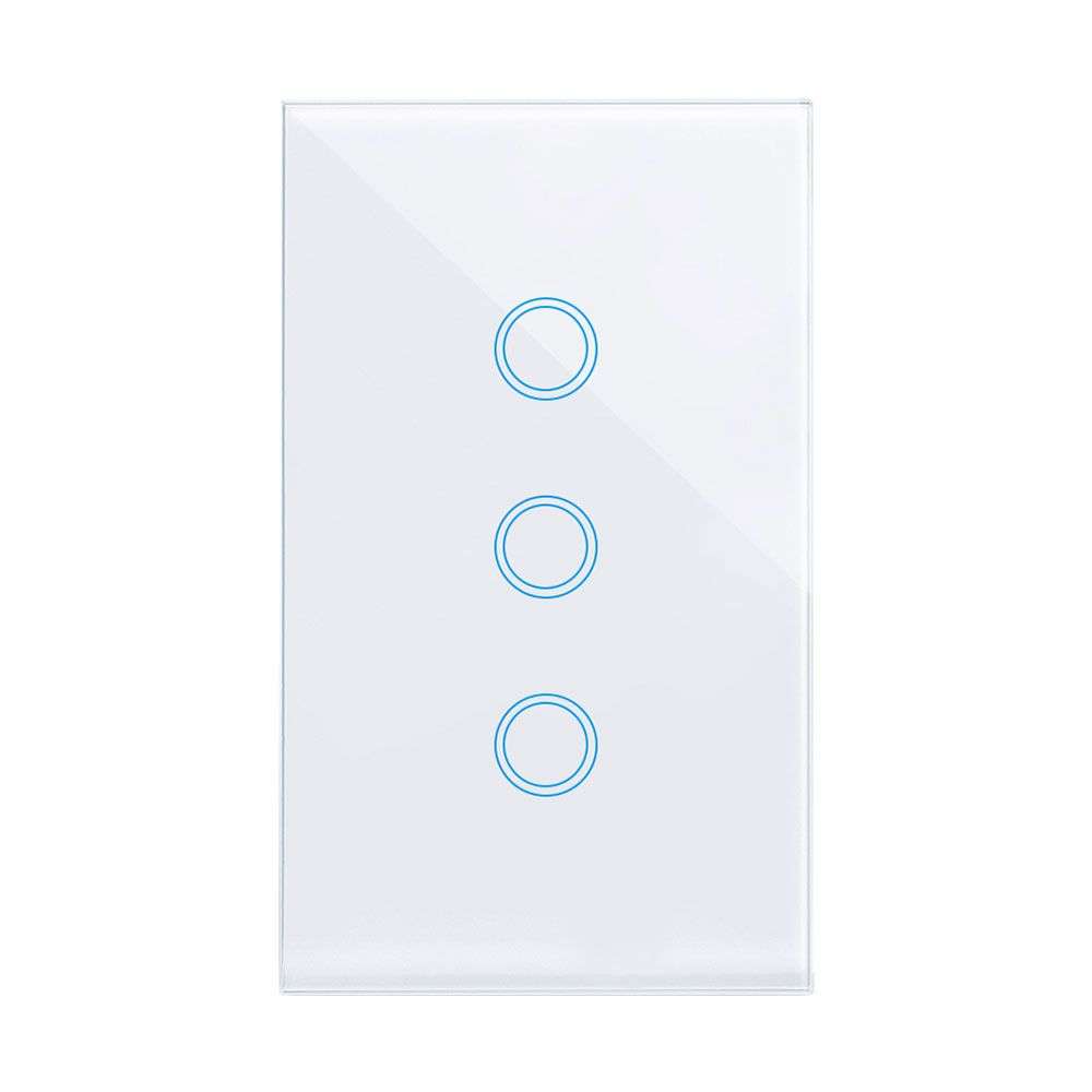 EACHEN Wifi Smart Light Switch (NO NEUTRAL REQUIRED) - 3 Gang