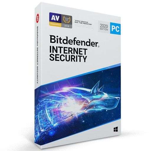 Bitdefender Internet Security 2 Users 1 Year (Medialess  Code only)