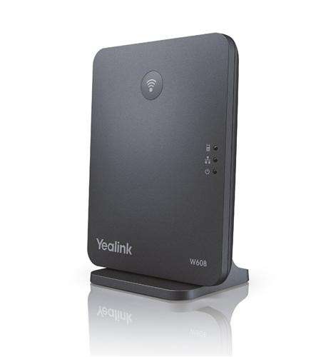 Yealink Dect W60B - Dect Solution Base  - 8 handset registrations with 8 concurrent Voip calls