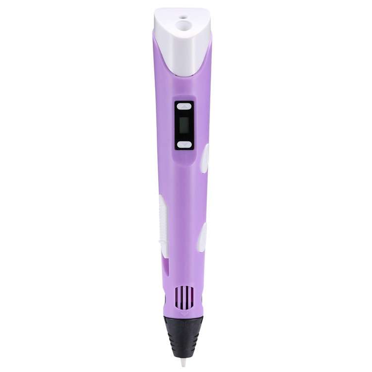 V2S 3D Printer Printing Pen with LED Display - Lilac