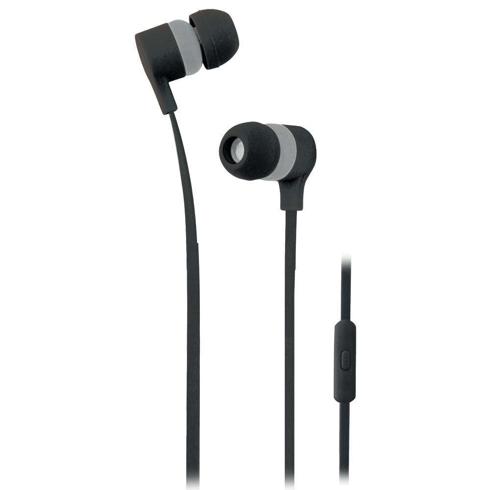 Polaroid Tangle Free Earphones - Black