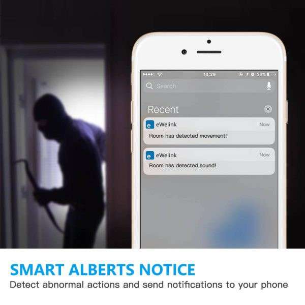 EACHEN Outdoor Eye Camera (Works with Ewelink)