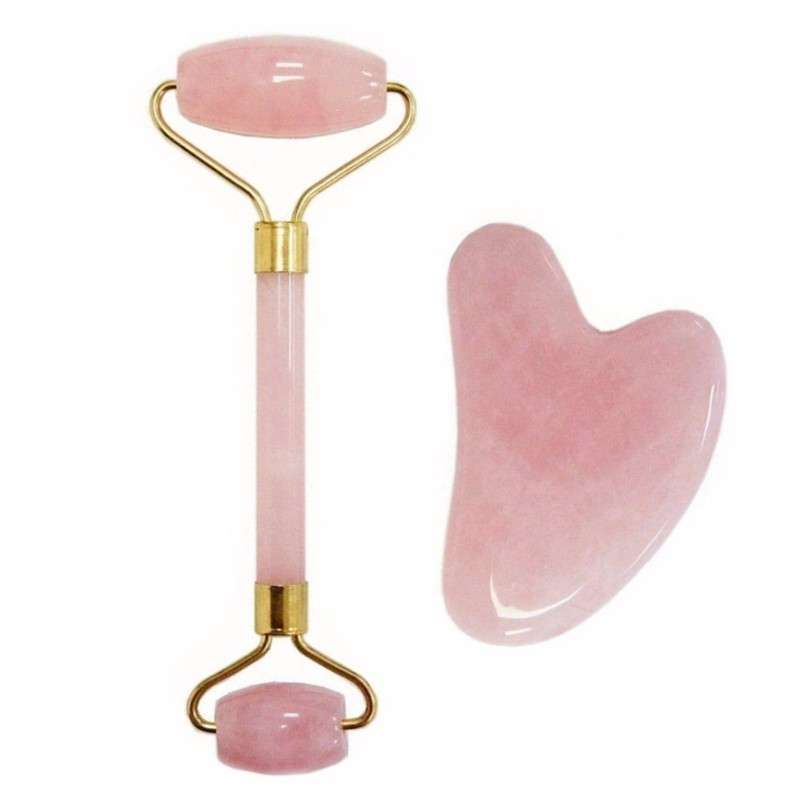 Jade Roller Quartz Stone Facial Roller