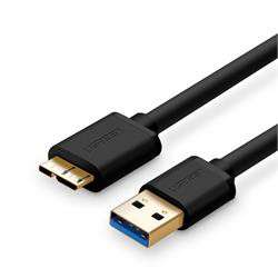 Ugreen 1m Micro B M to USB3.0 M Cable - Black