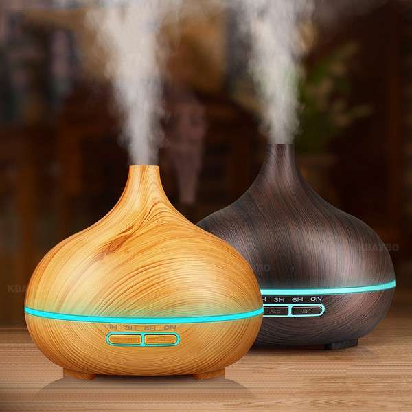 Aromatherapy Diffuser Electric Air Humidifier - Ebony