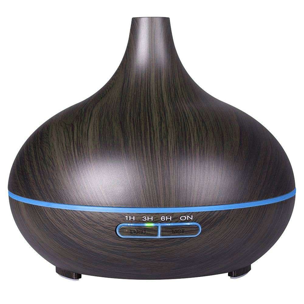 Aromatherapy Diffuser Electric Air Humidifier - Ebony