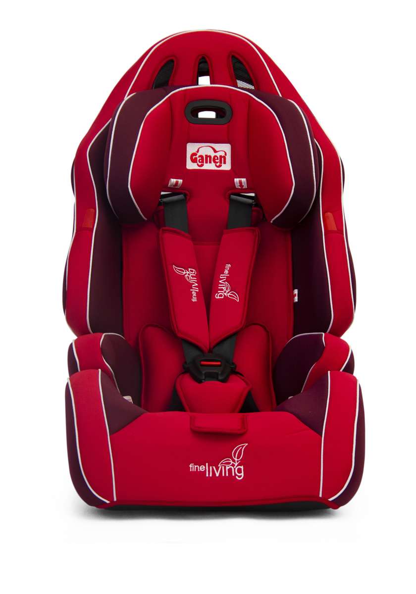 Fine Living 1300086 Car Seat - Red/Maroon