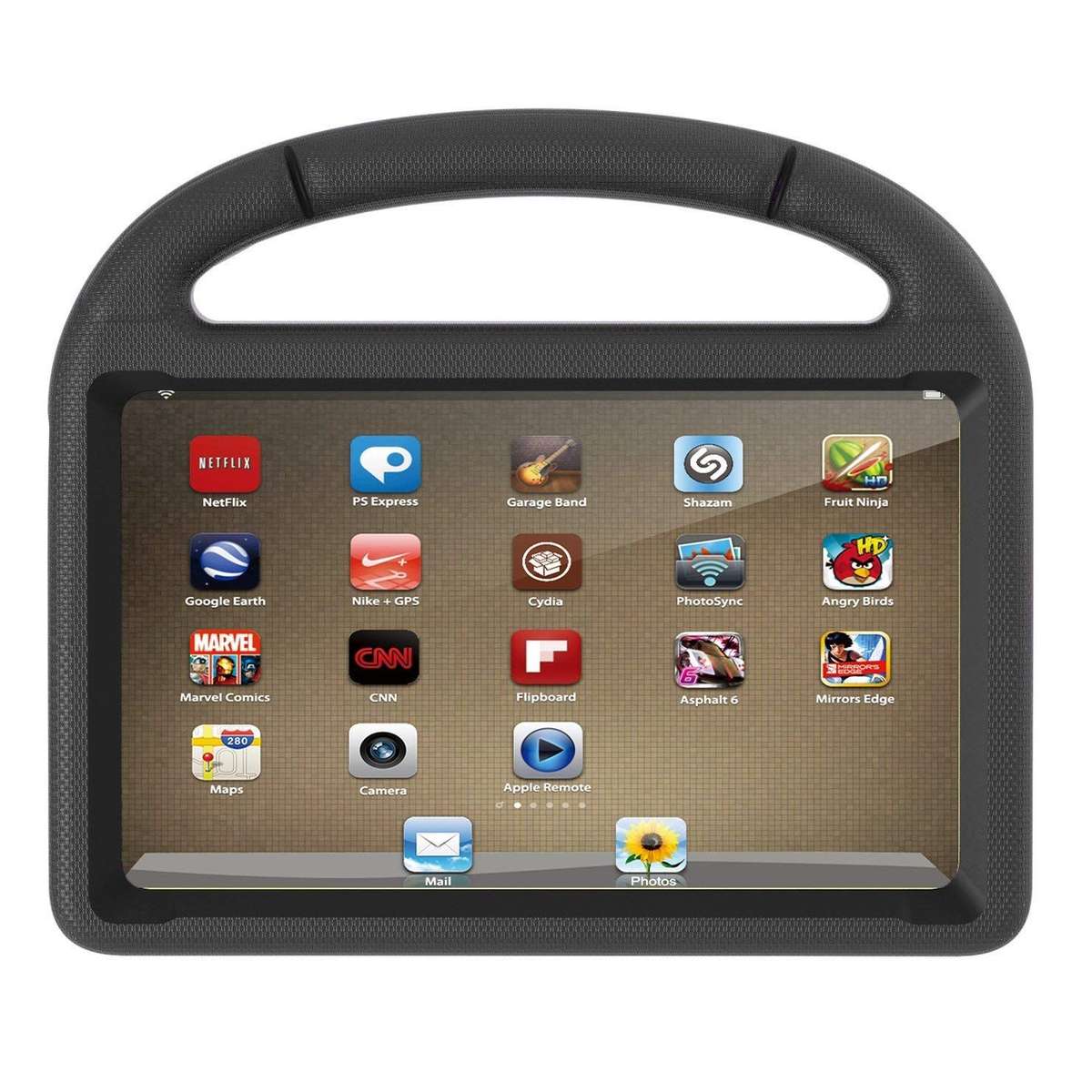 Kindle Fire HD 10 Shock/drop Proof Kid Friendly Case Cover(compatible with 7th gen(2017) and 9th gen