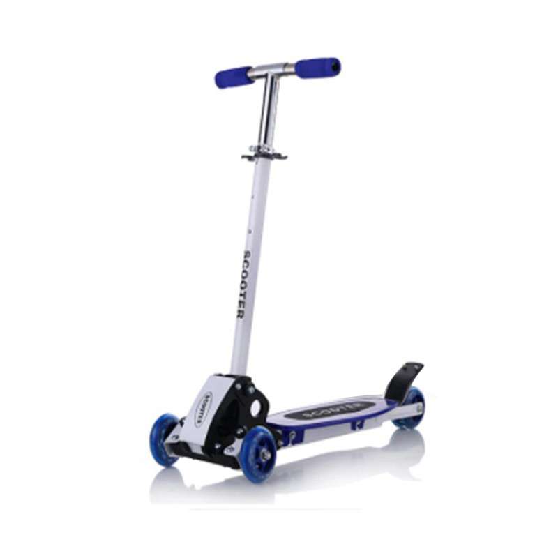 Kids Scooter Foldable and Adjustable - Steel - Royal Blue
