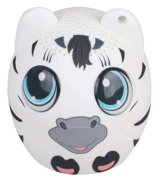 MTech My Pet Wireless Bluetooth Speaker - Zebra