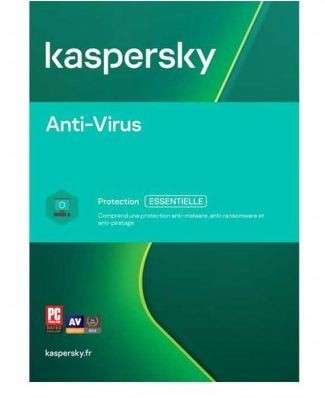 Kaspersky Antivirus 2020 3pc + 1 01 year e-license
