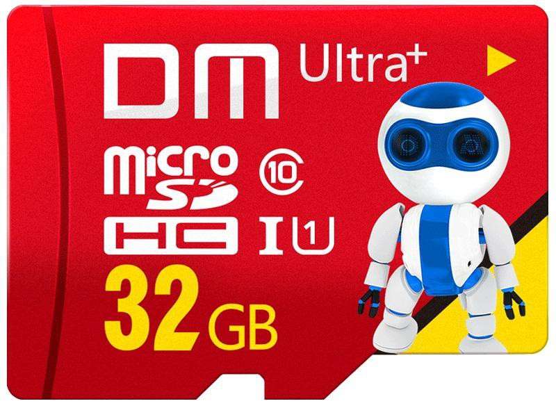 DM 32GB Micro SD Class 10 Secure Digital Card