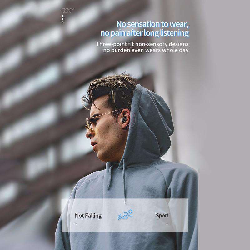 XG8 Bluetooth 5.0 Wireless Earbuds with Wireless Charging Case - Baby Pink