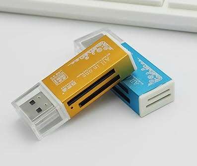 SD/MicroSD/Memory stick all-in-1 card reader