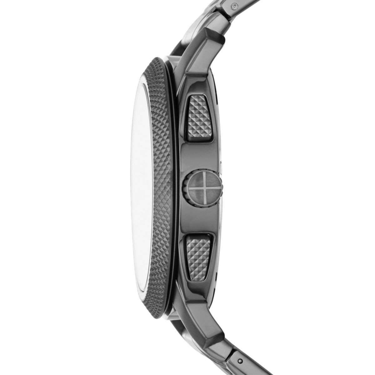 Fossil Men`s Machine Smoke Round Stainless Steel Watch