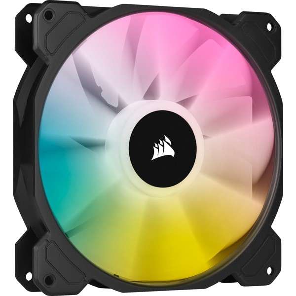 Corsair - iCUE SP140 RGB Elite Performance 140mm PWM Fan - Single Pack