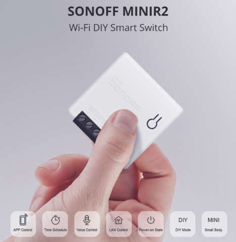 SONOFF MINI DIY Wi-Fi Smart Switch - REV 2