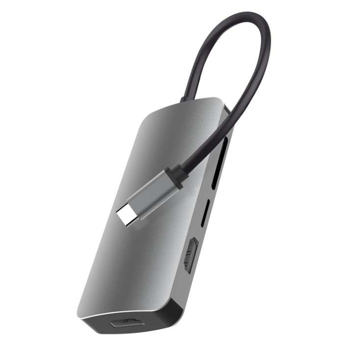 Universal USB3.0 Type-C Docking Station 8-in-1