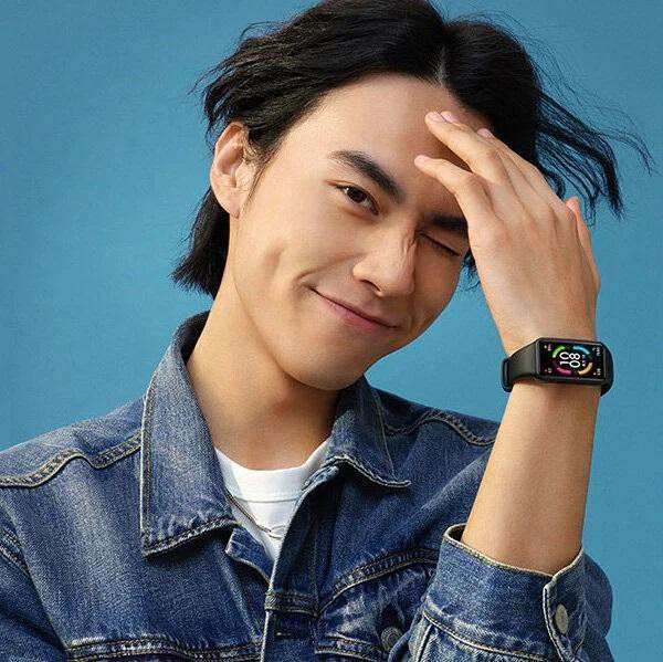 Honor Band 6 Smart Watch Wristband with Blood Oxygen Monitor - Black