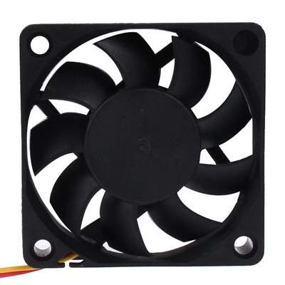 Fan 60x60x15mm 12V - Black