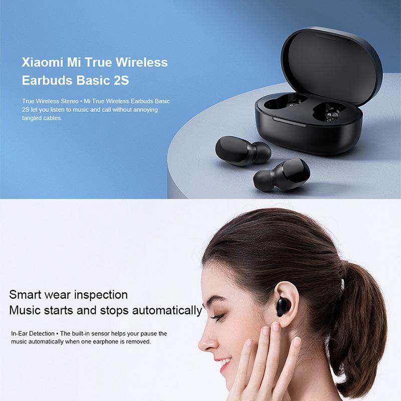 XIAOMI Mi True Wireless Earbuds Basic 2S Gaming (Airdot version 2) - with DSP noise cancellation