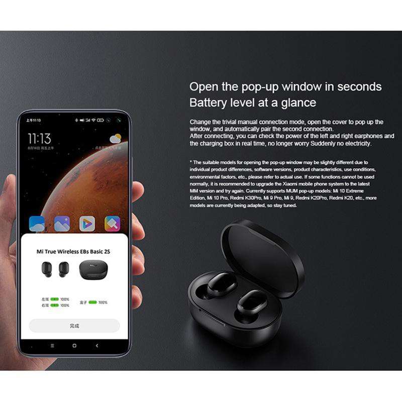 XIAOMI Mi True Wireless Earbuds Basic 2S Gaming (Airdot version 2) - with DSP noise cancellation