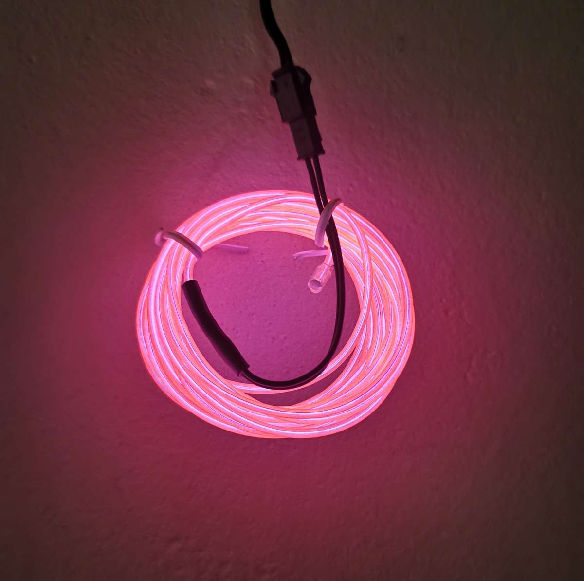 3m Neon Light Electroluminescent Wire - Pink