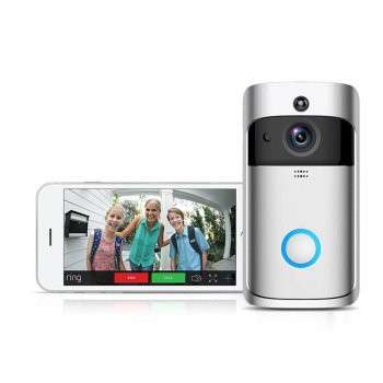 Smart Wireless WIFI Video Doorbell/Intercom - WE-D19 - BLACK