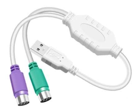 Add-On USB2PS2 Keyboard / Mouse Adapter Cable