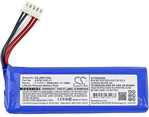 JBL Flip 4 Special Edition Replacement Battery  Part Number GSP872693 01