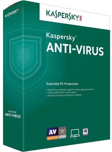 Kaspersky Anti-Virus 2018 - 2 users