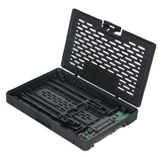 ICY DOCK M.2 SATA SSD to 2.5" SATA SSD Converter Adapter EZConvert MB703M2P-B