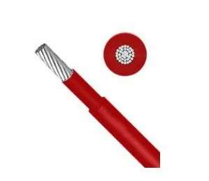 16mm2 Single-core HV DC Cable 1m - Red